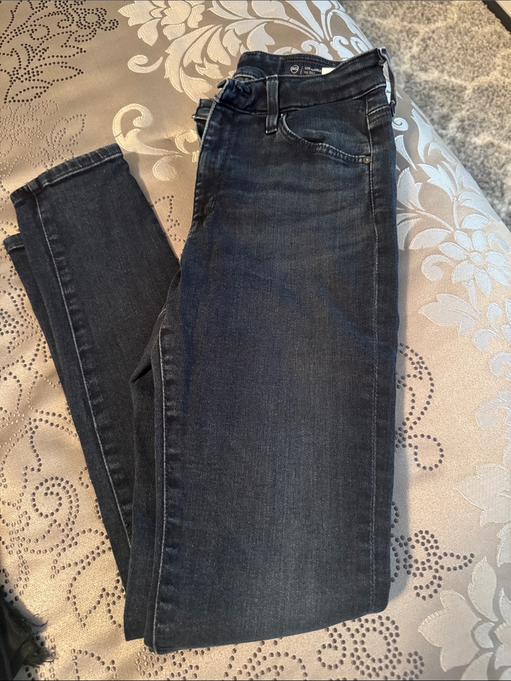 AG Farah ankle high-rise skinny